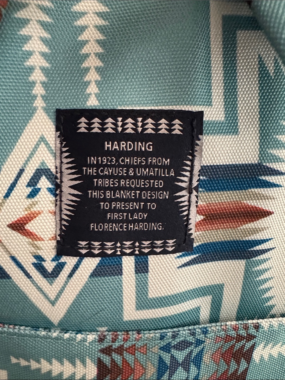 Pendleton Southwestern Pattern Backpack - Picture 4 of 8